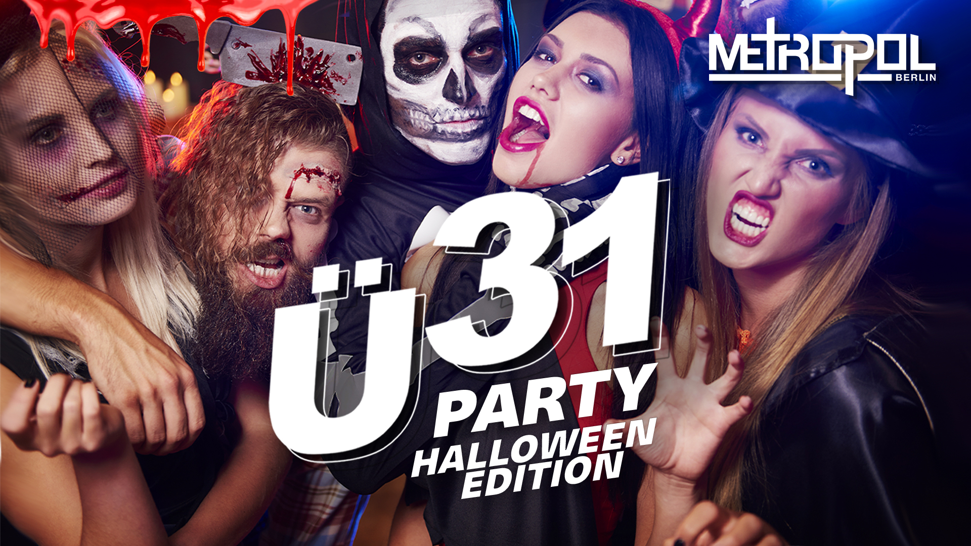 Ü31 Party Halloween Edition im Metropol Berlin